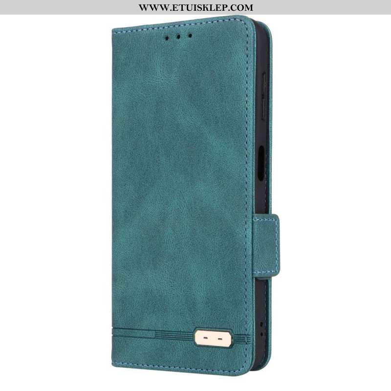 Etui Na Telefon do Samsung Galaxy A14 / A14 5G Etui Folio Rzemienna Tekstura